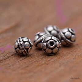 Round Pearl - 6.5mm - 925 Silver