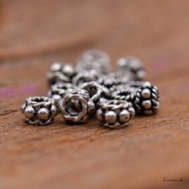 Zwischenperlen - 4x6 mm - Silber 925