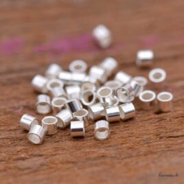 Tubes à écraser - 1.6x2mm - Argent 925
