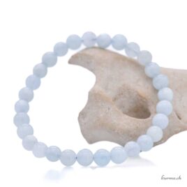 Armband Aquamarin 6-6.5mm