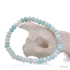 Armband Amazonit Scheiben 6 mm