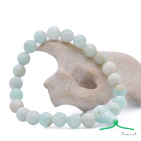 Bracelet Amazonite 8mm Mala
