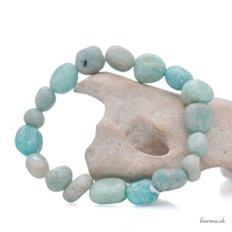 Bracelet Amazonite nuggets 8-12mm