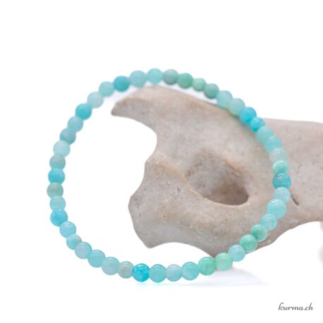 Bracelet Amazonite 4-4.5mm