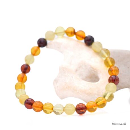 Bracelet Ambre 7mm
