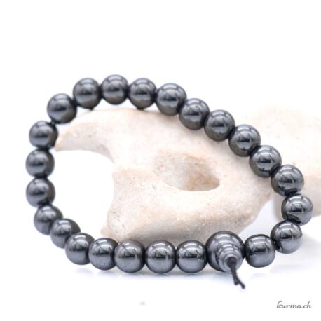 Bracelet Hématite 8mm Mala