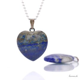 Lapislazzuli - Pendente a forma di cuore