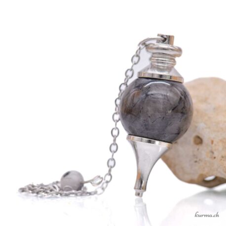 Pendule Quartz tourmaline - Séphoroton