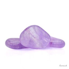 Lila Amethyst – Trommelstein  Größe M