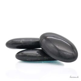 Basalte foncé - Pierre roulée - Taille M