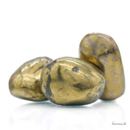 Calcopirite dorata - pietra burattata  Taglia XL