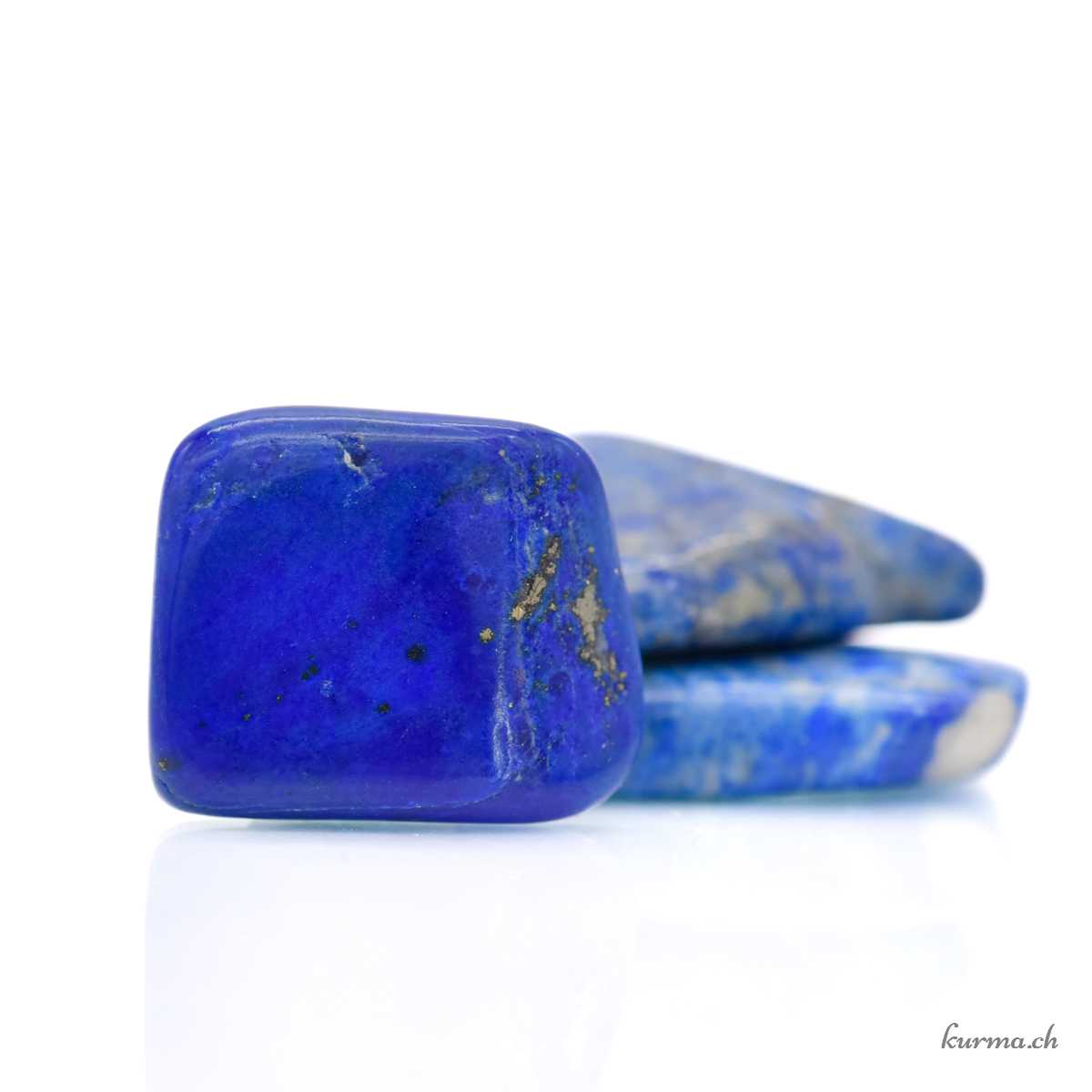 Lapis-lazuli qualité B - Pierre roulée - Taille S Lapislazzuli qualità B - pietra burattata Taglia S