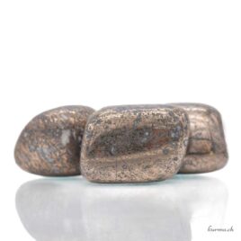 Nickelin 'Roter Nickelit' – Trommelstein  Größe XXL