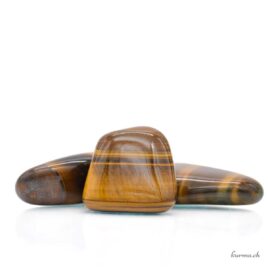 Tigerauge – Trommelstein  Größe L