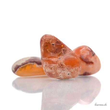 Opale de feu - Pierre roulée - Pièce unique