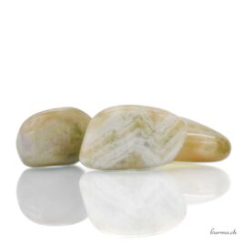 'Prasiolith' Heated Amethyst - Tumbled Stone - Size L