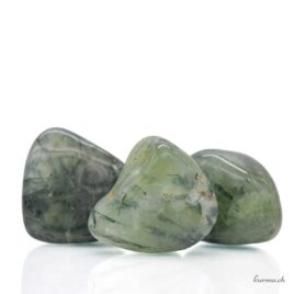Prehnite del Mali arrotondata - pietra burattata  Taglia XL