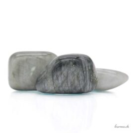 Quarzo Occhio di gatto - pietra burattata  Taglia XXL