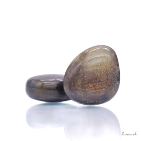 Saphir bronze - Pierre polie à la main - Pièce unique