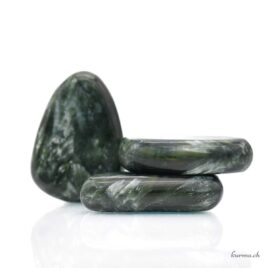 Seraphinite - Tumbled stone - Unique piece
