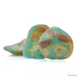 Turchese stabilizzato 'Miniera Elisa' - pietra burattata  Taglia S