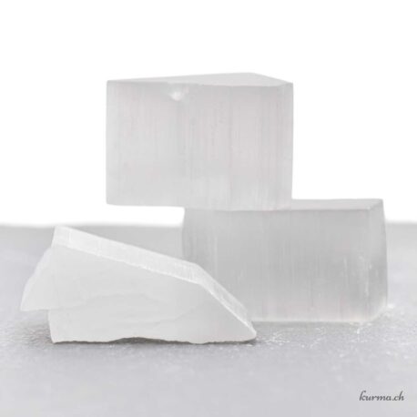 Ulexite 'Pierre télévision' - Minéraux