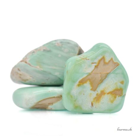 Variscite - Pierre roulée - Taille L