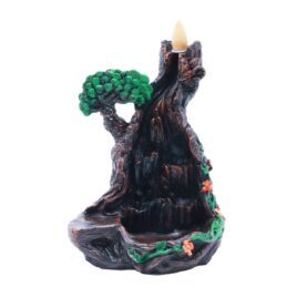 Encens Krishan - Marie qui défait les noeuds Porte-Encens Backflow - Cascade montagneuse