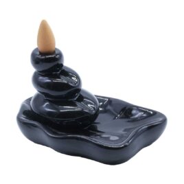 Backflow Incense Holder - Ceramic - Chinese Fountain