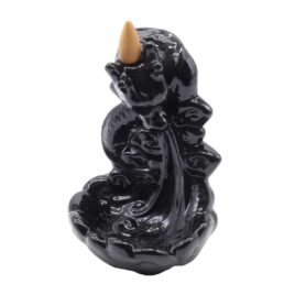 Encens Krishan - Jérusalem Porte-Encens Backflow - Céramique - Petit dragon