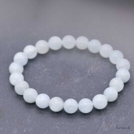 Bracelet Aigue-marine 8-8.5mm - Qualité A