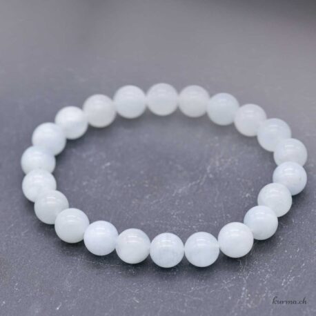 Bracelet Aigue-marine 8-8.5mm - Qualité A