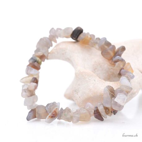 Bracelet Agate Botswana éclats