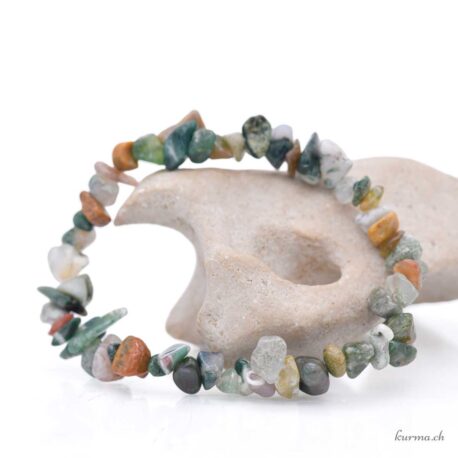 Bracelet Agate mousse éclats