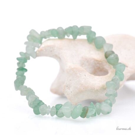 Bracelet Aventurine verte éclats