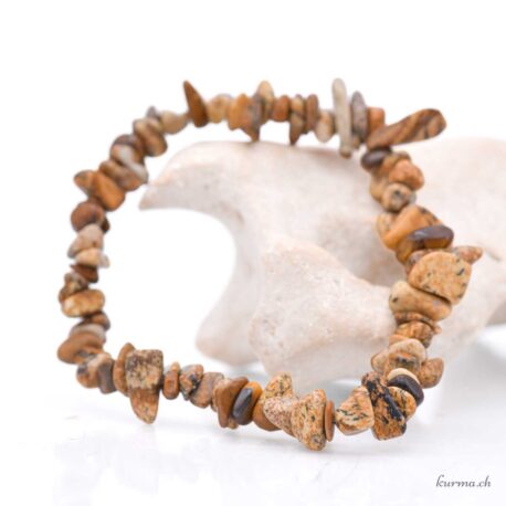 Bracelet Jaspe Paysage éclats