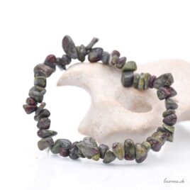 Dragon's Blood Jasper Chipped Stone Bracelet