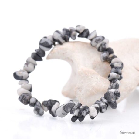Bracelet Jaspe Zèbre éclats
