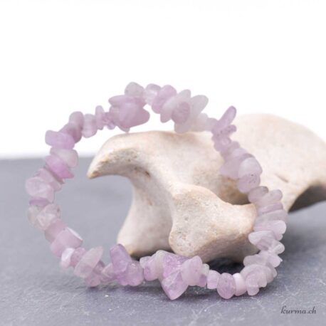 Bracelet Kunzite éclats
