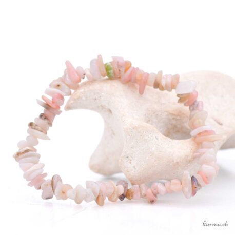 Bracelet Opale des Andes rose éclats