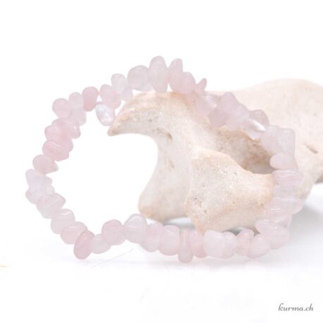 Bracelet Quartz rose éclats