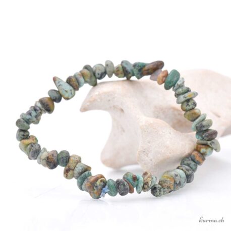 Bracelet Turquoise africaine éclats