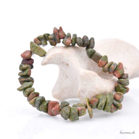 Bracelet Unakite éclats