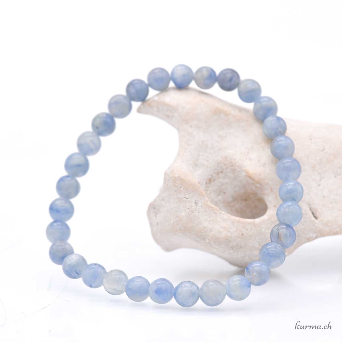 Bracelet Cyanite 6-6.5mm Cyanite bracelet 6-6.5mm