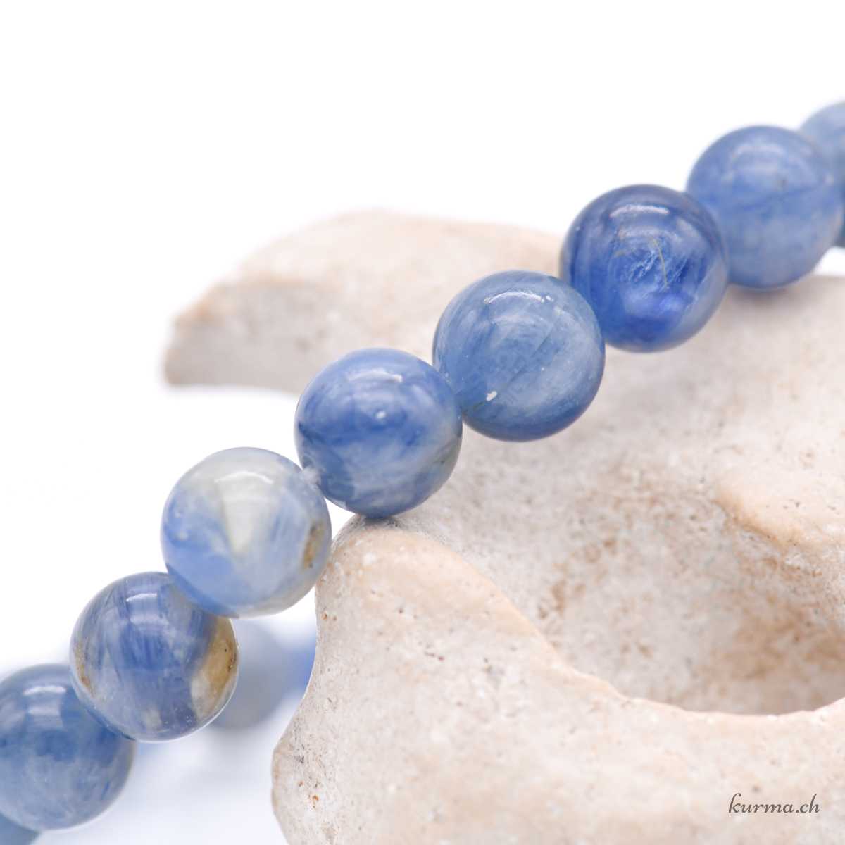 Bracelet Cyanite 8-8.5mm Cyanite bracelet 8-8.5mm