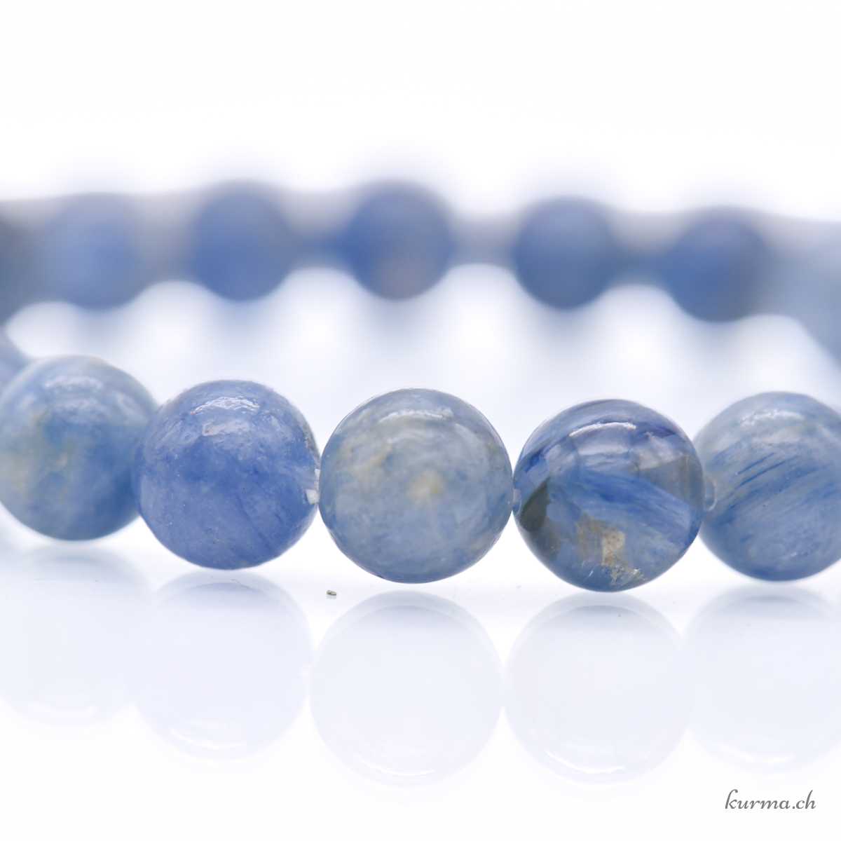 Bracelet Cyanite 8-8.5mm Cyanite bracelet 8-8.5mm