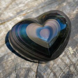 Coeur Obsidienne Oeil céleste - Qualité A - 20117.3