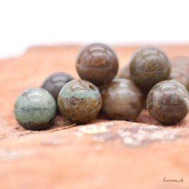 Chinese Serpentine - 8-8.5mm Beads