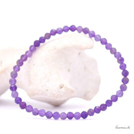 4mm Amethyst Bracelet - Faceted
