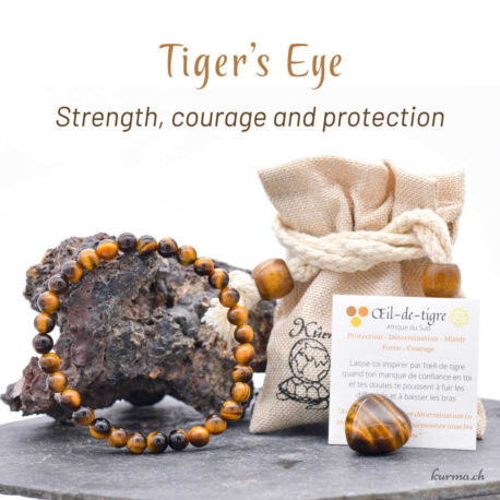 Heart's Gift Set - Tiger eye